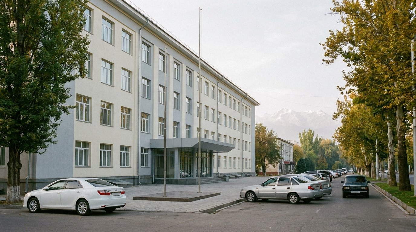 The IARMC head office on Metallurgy Avenue in Talas
